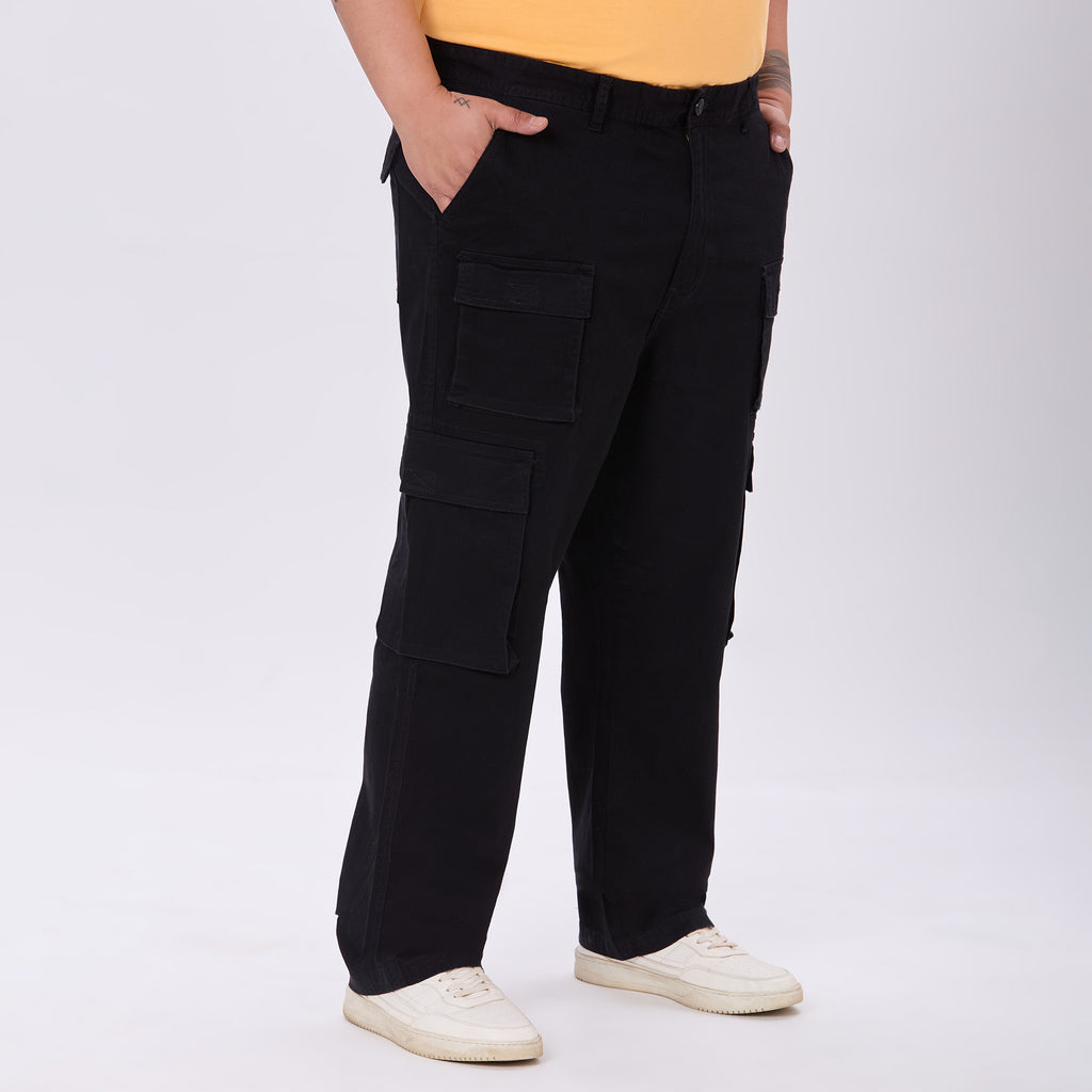 Plus Size Cargo Pant | Black