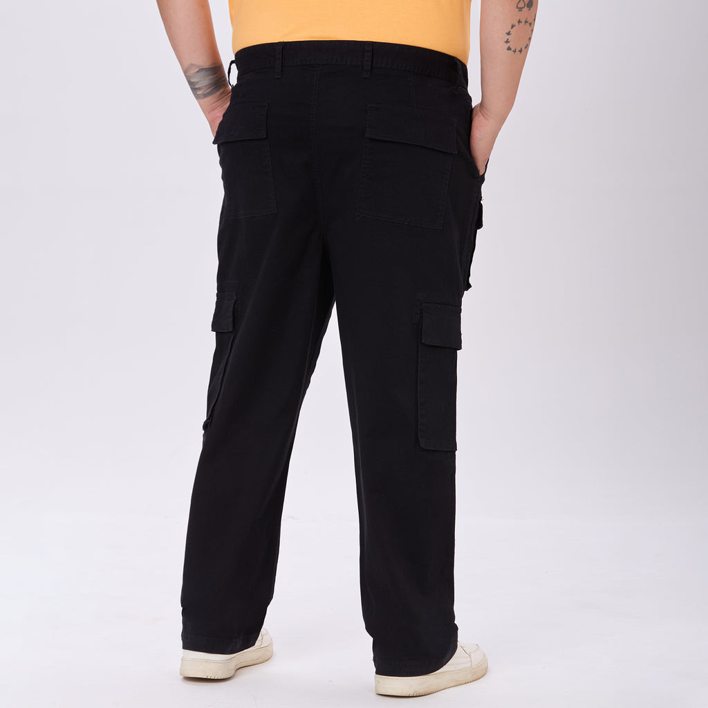 Plus Size Cargo Pant | Black