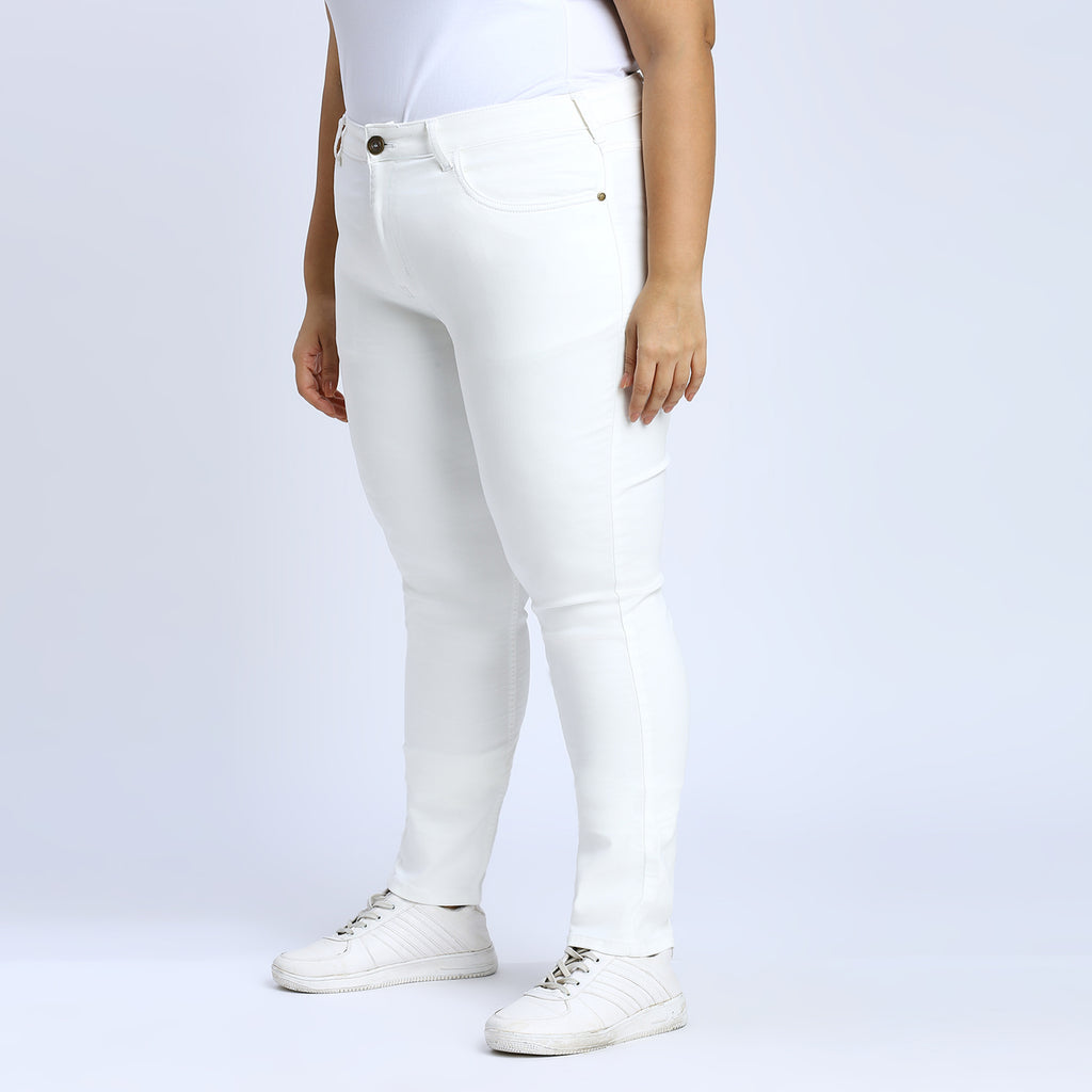 Plus Size Jeans | 2XL - 8XL |  White