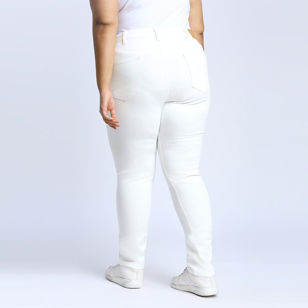 Plus Size Jeans | 2XL - 8XL |  White