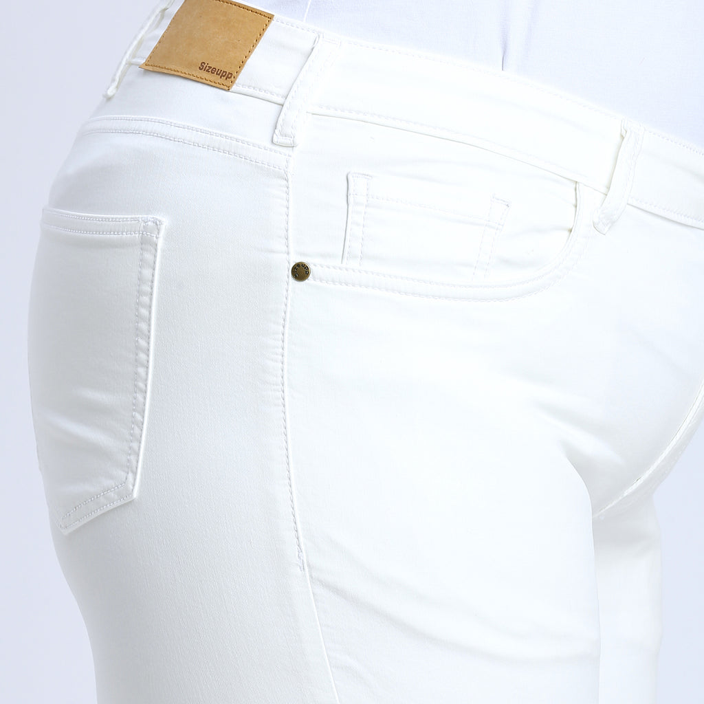 Plus Size Jeans | 2XL - 8XL |  White