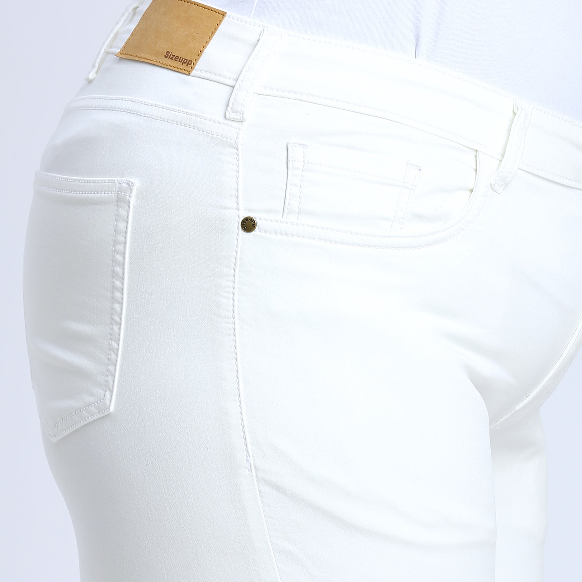 Plus Size Jeans | 2XL - 8XL |  White