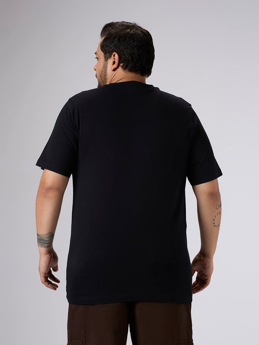 Plus Size Graphic T-Shirt | 4XL-10XL | 100% Cotton | Black