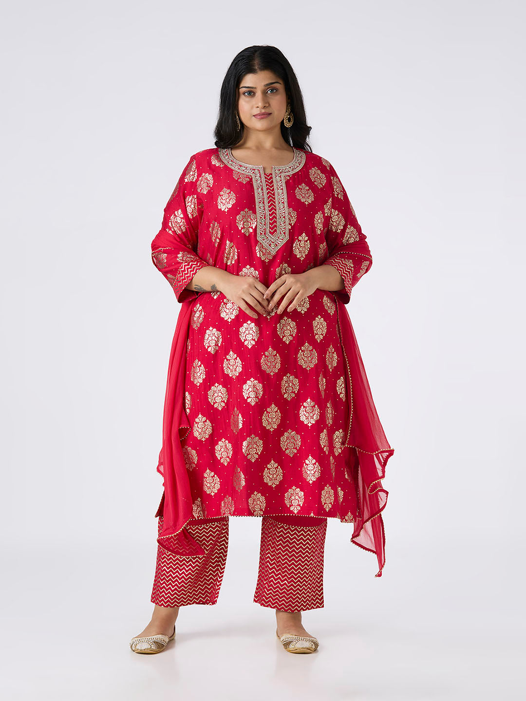 Plus Size Skd | 2XL-8XL | Cherry Red