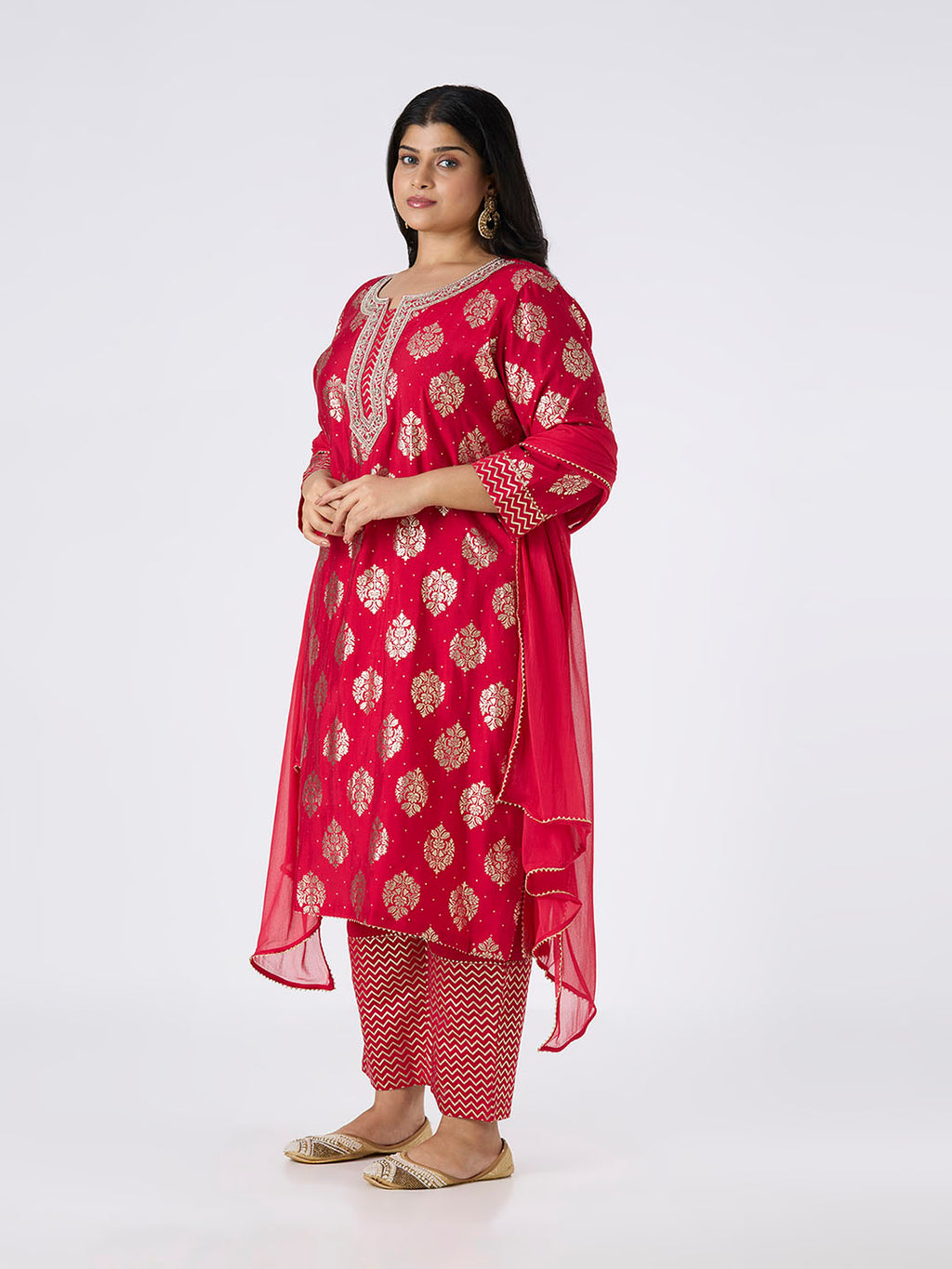 Plus Size Skd | 2XL-8XL | Cherry Red