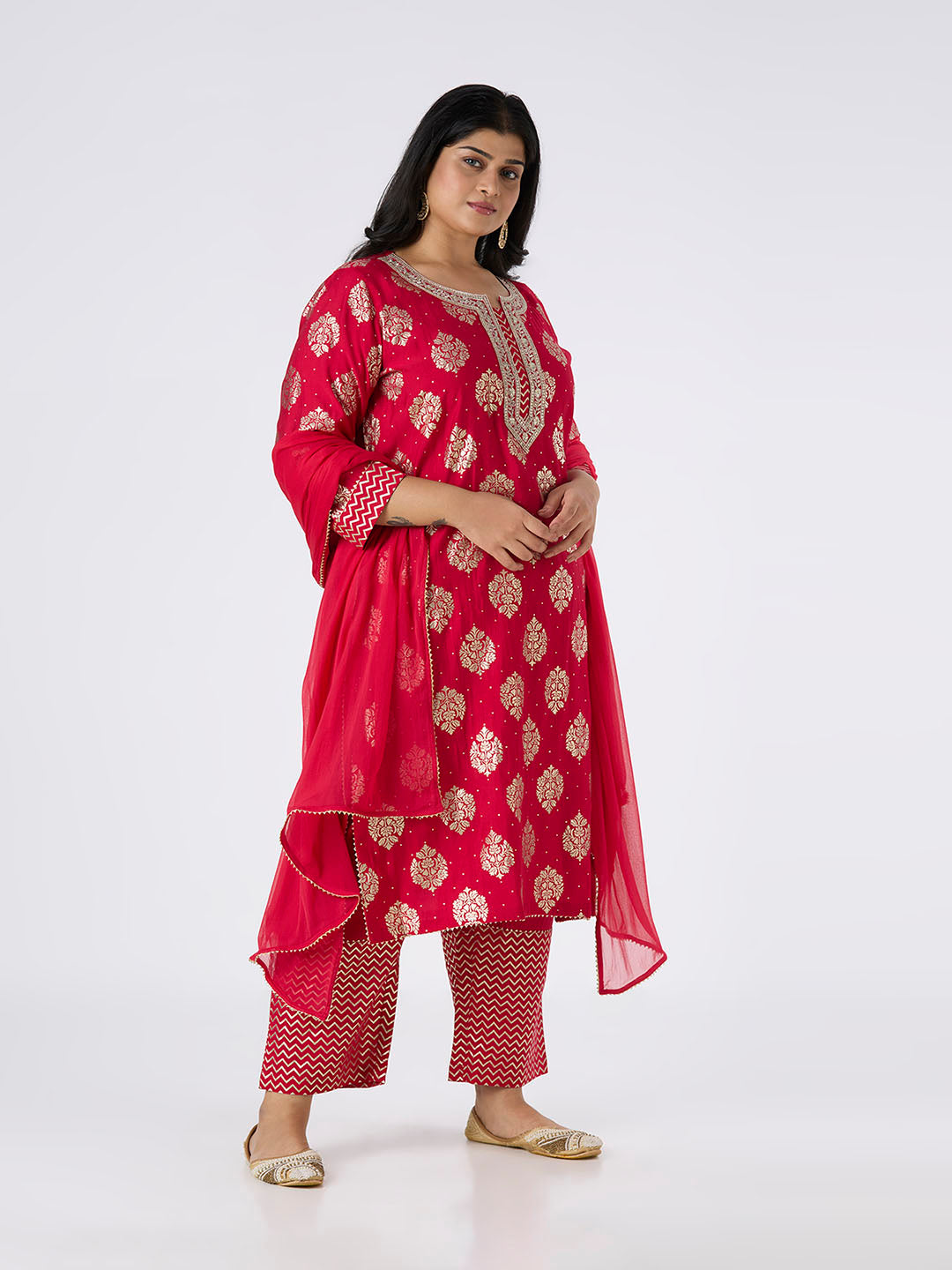 Plus Size Skd | 2XL-8XL | Cherry Red