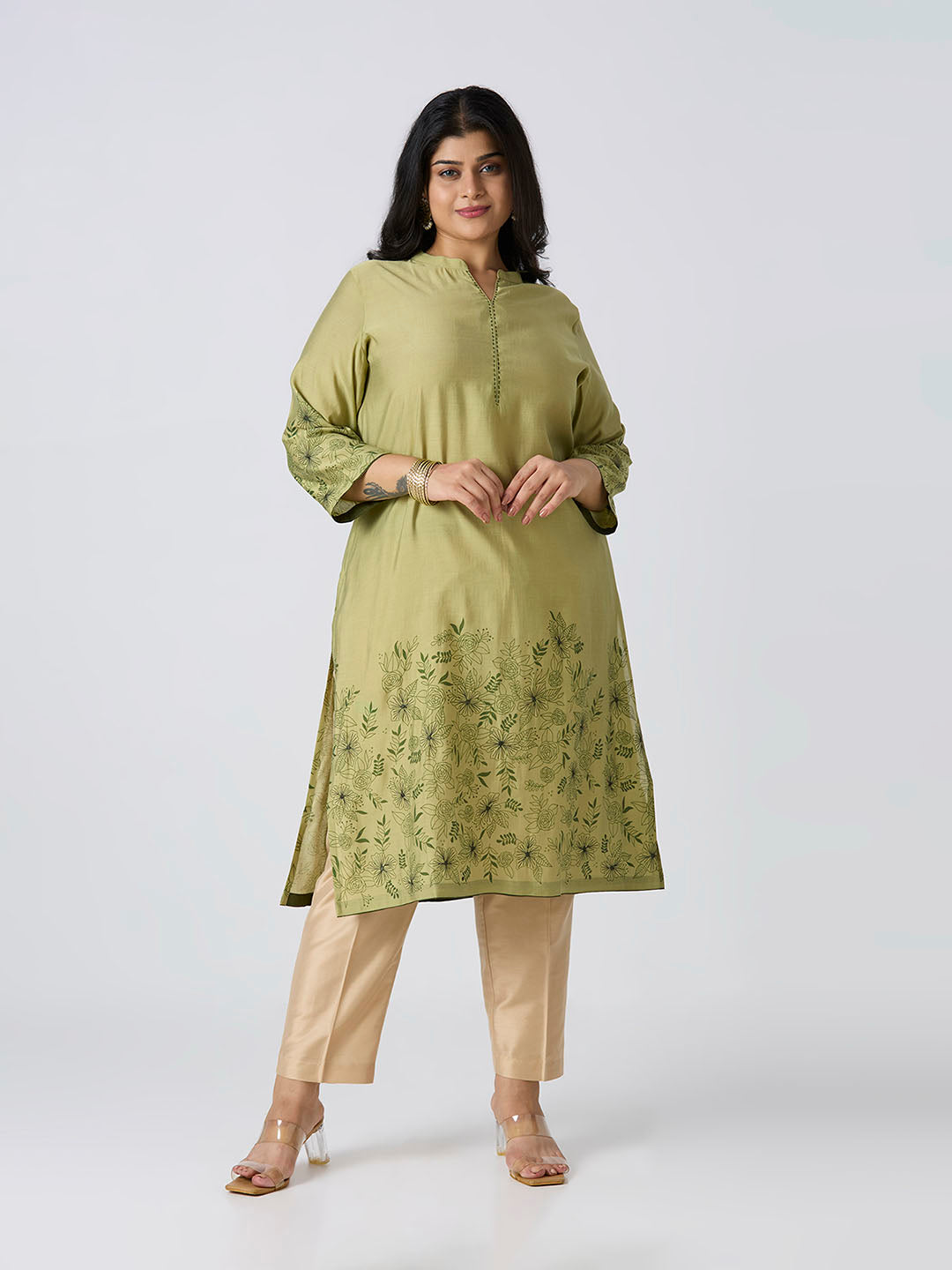 Plus Size Kurta | 2XL-8XL | Green