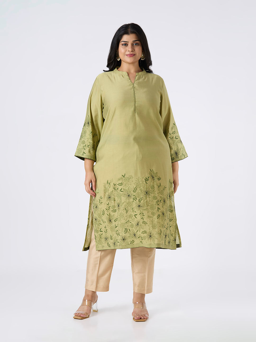 Plus Size Kurta | 2XL-8XL | Green