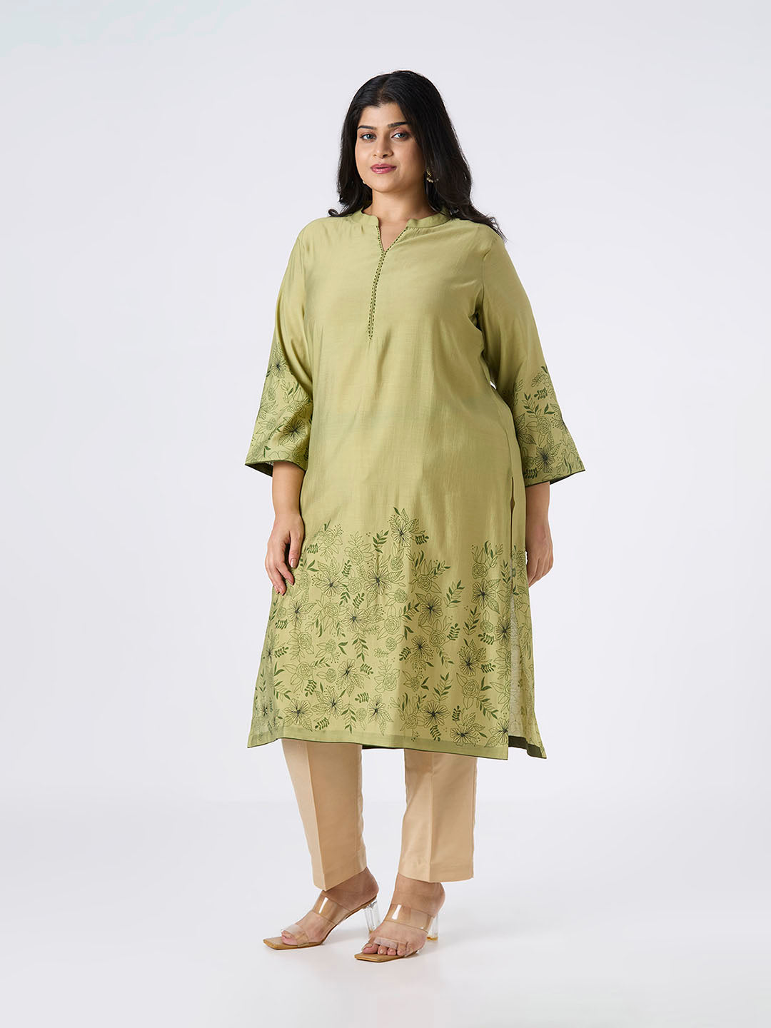 Plus Size Kurta | 2XL-8XL | Green
