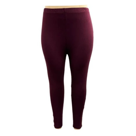 Plus Size Leggings | 2XL - 8XL | Maroon