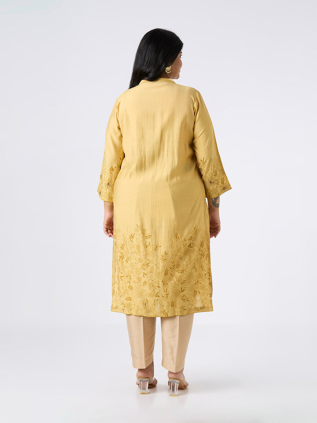 Plus Size Kurta | 2XL-8XL | Mustard